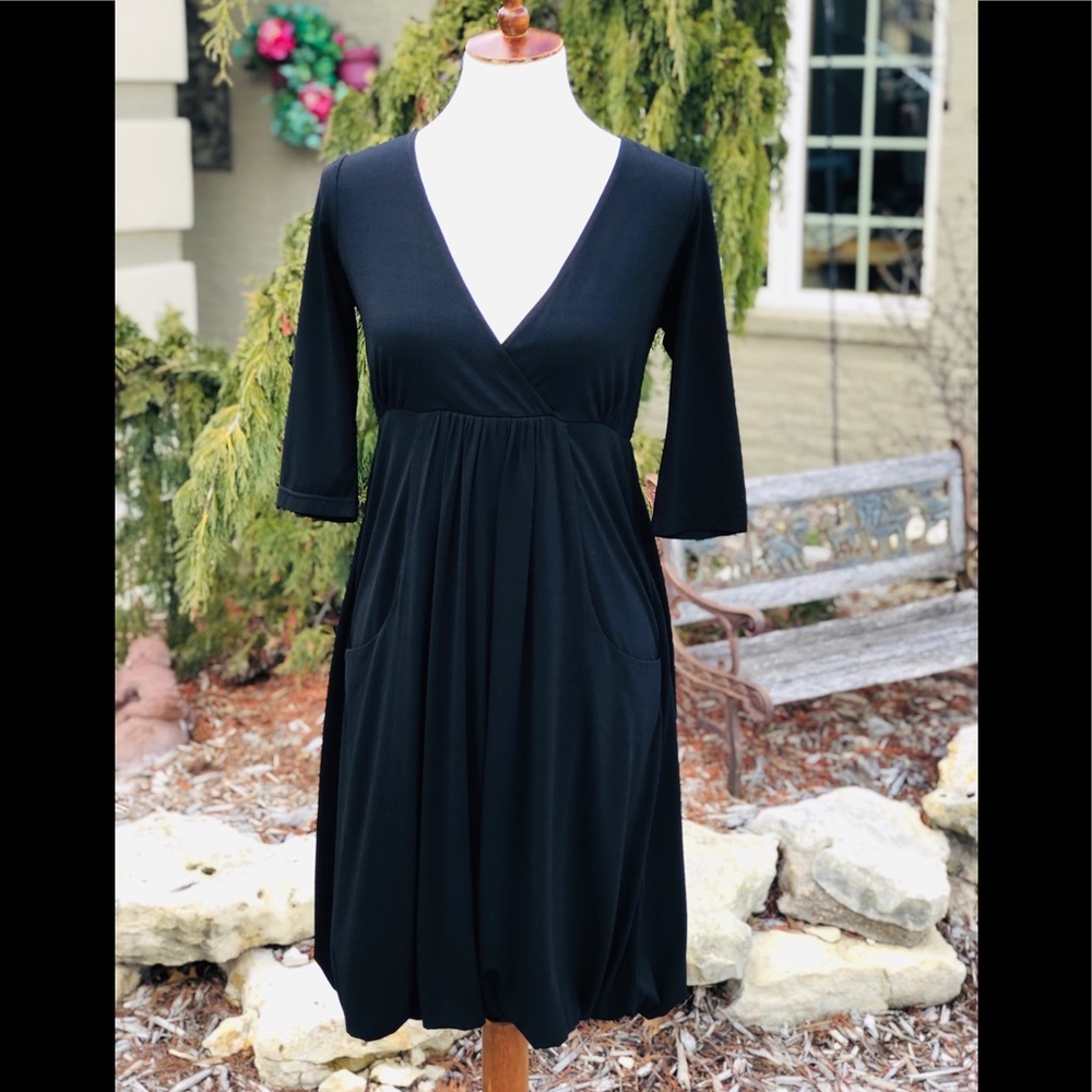 Papillon black bubble dress size S
